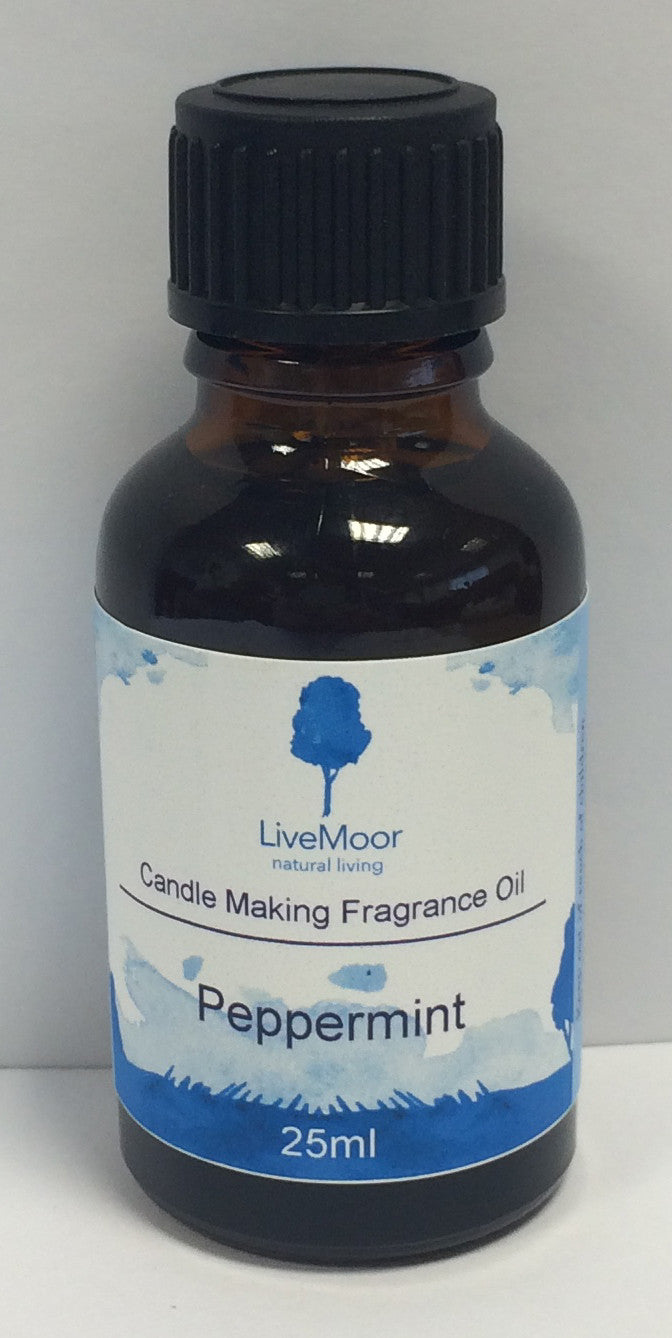 LiveMoor Fragrance Oil - Peppermint - 25ml