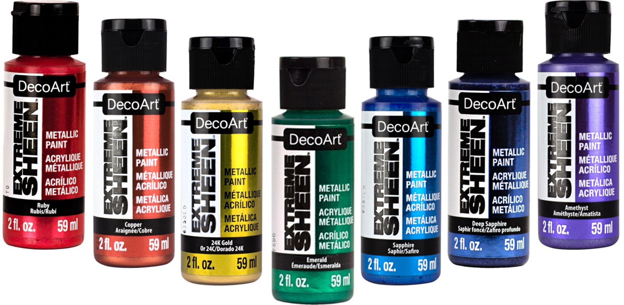 DecoArt Extreme Sheen Metallics - Acrylic Paint 59ml – LiveMoor