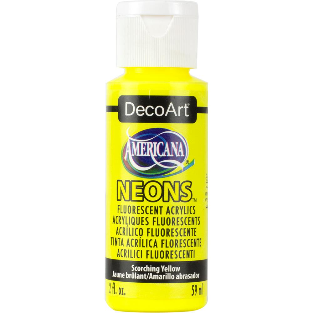 DecoArt Americana - Neon Acrylic Paints - 59ml