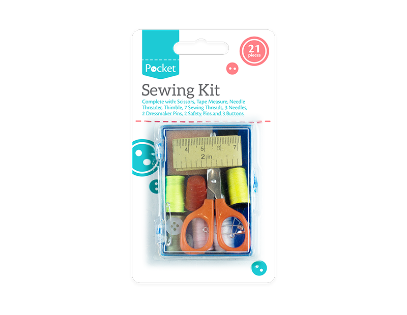 Sewing Kit - 21 Piece