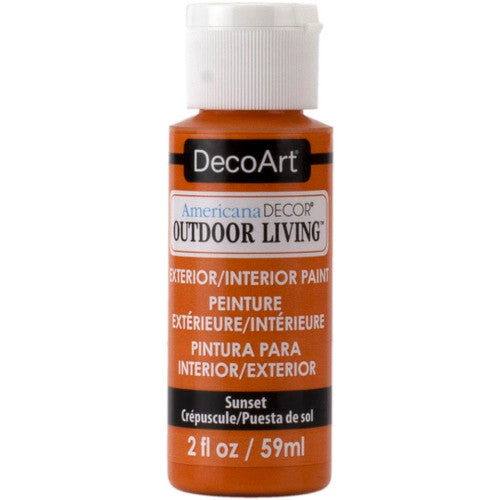 DecoArt Outdoor Living Eggshell Finish 2oz/59ml - Various Colours