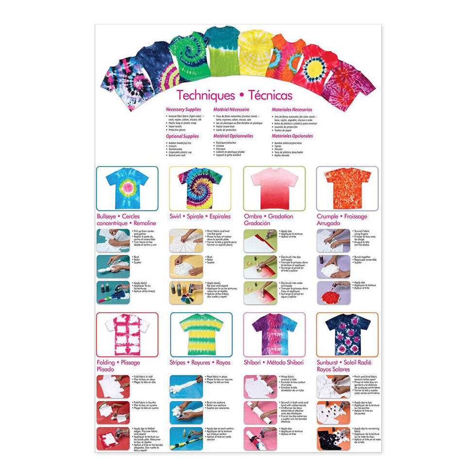 Tulip Tie Dye Kit - 5 Colour Pack