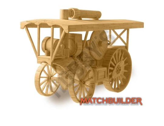 Traction Engine - Matchstick Kit