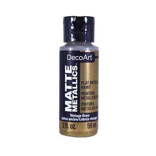 DecoArt Americana Acrylic Matte Metallics Paint 2oz (59ml) - Various Colours