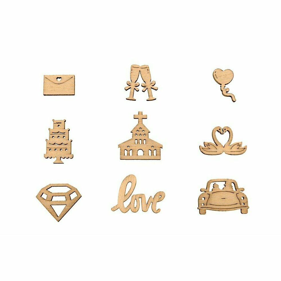 Wooden Shapes - DIY Decorations