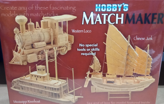 Western Locomotive - Matchstick Kit