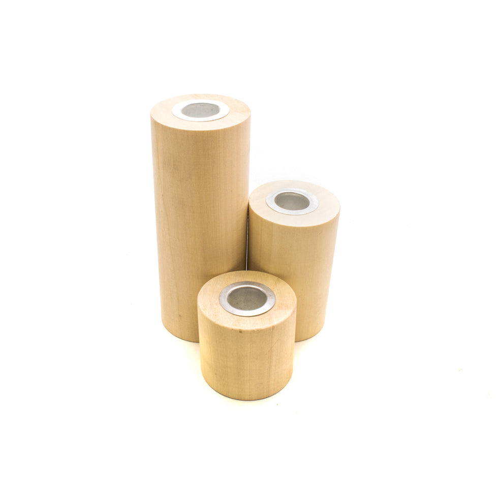 Wooden Candle Holders Pack of 3
