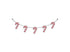 Wooden Candy Cane Bunting 1.5m