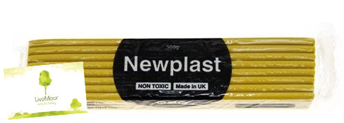 10kg of Newplast Plasticine Alternative - Assorted Colours (20 x Bars)