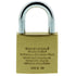 Burg-Wächter 6131 Magno 400 E 30 SB Padlock & Hasp Cables