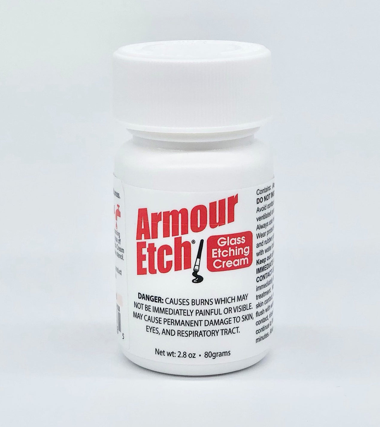 Armour Etch® - Glass Etching Cream - Various Sizes
