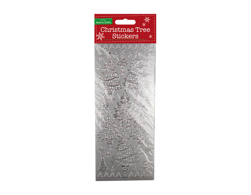 Christmas Words Outline Stickers