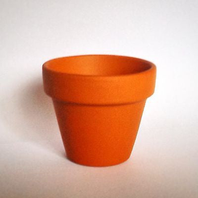 10 Mini Terracotta Plant Pots 6.8cm diameter