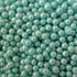 Turquoise Glimmer Pearls 4mm Cupcake / Cake Decoration Sprinkles Toppers