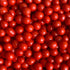 Red Sugar Pearls 4mm Polished Cupcake / Cake Decoration Sprinkles Toppers