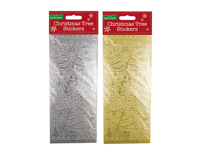 Christmas Words Outline Stickers