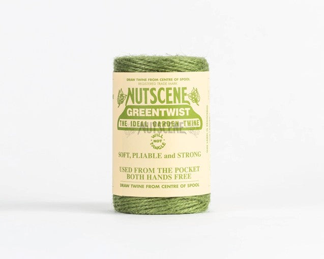 Bosmere K807N 2-Pack Nutscene 3-Ply Natural Twine, 110m per Spool - Green