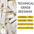 White Beeswax Bars - Naturally Fragrant Beeswax (Technical Grade)