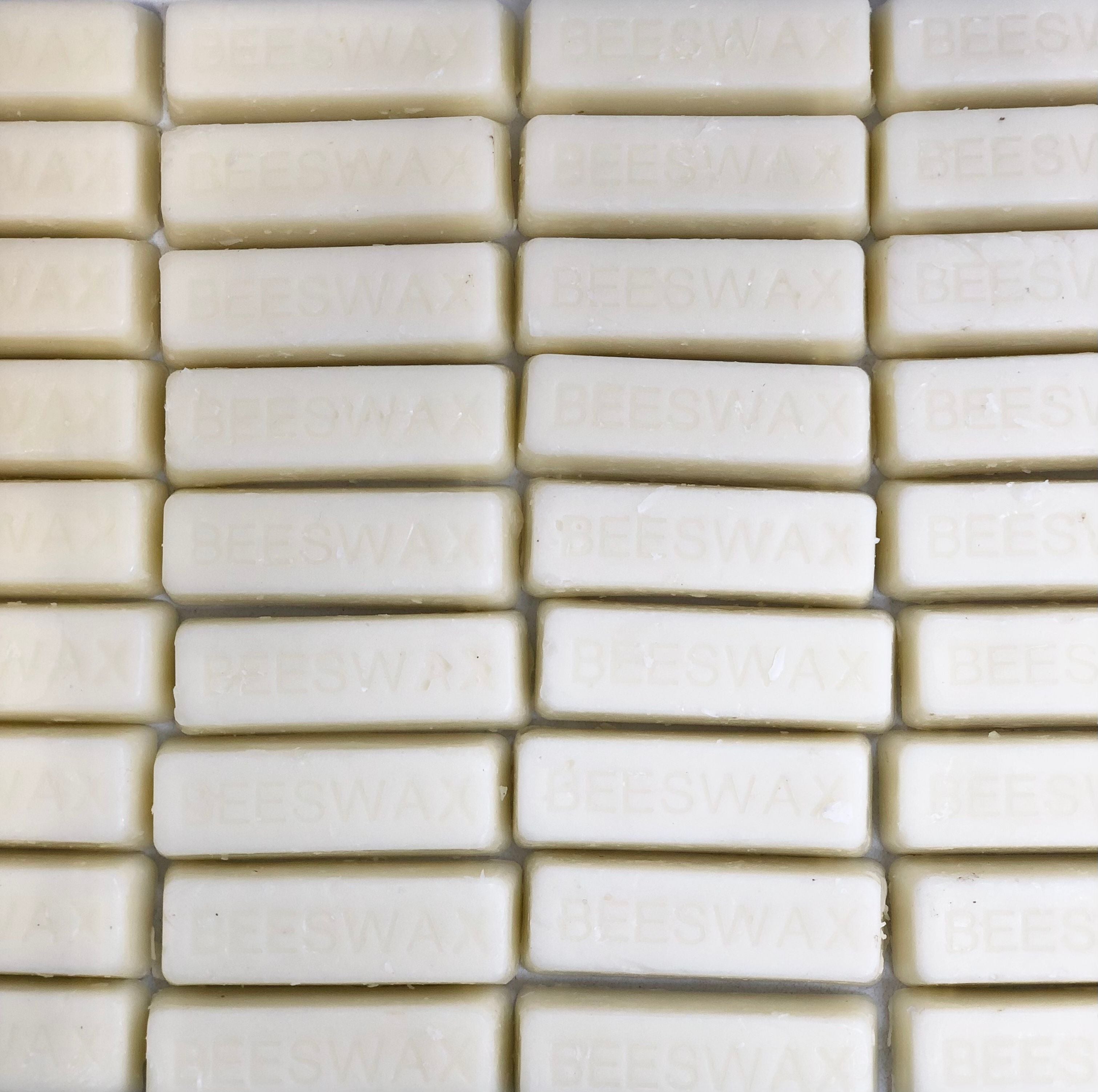 White Beeswax Bars - Naturally Fragrant Beeswax (Technical Grade)