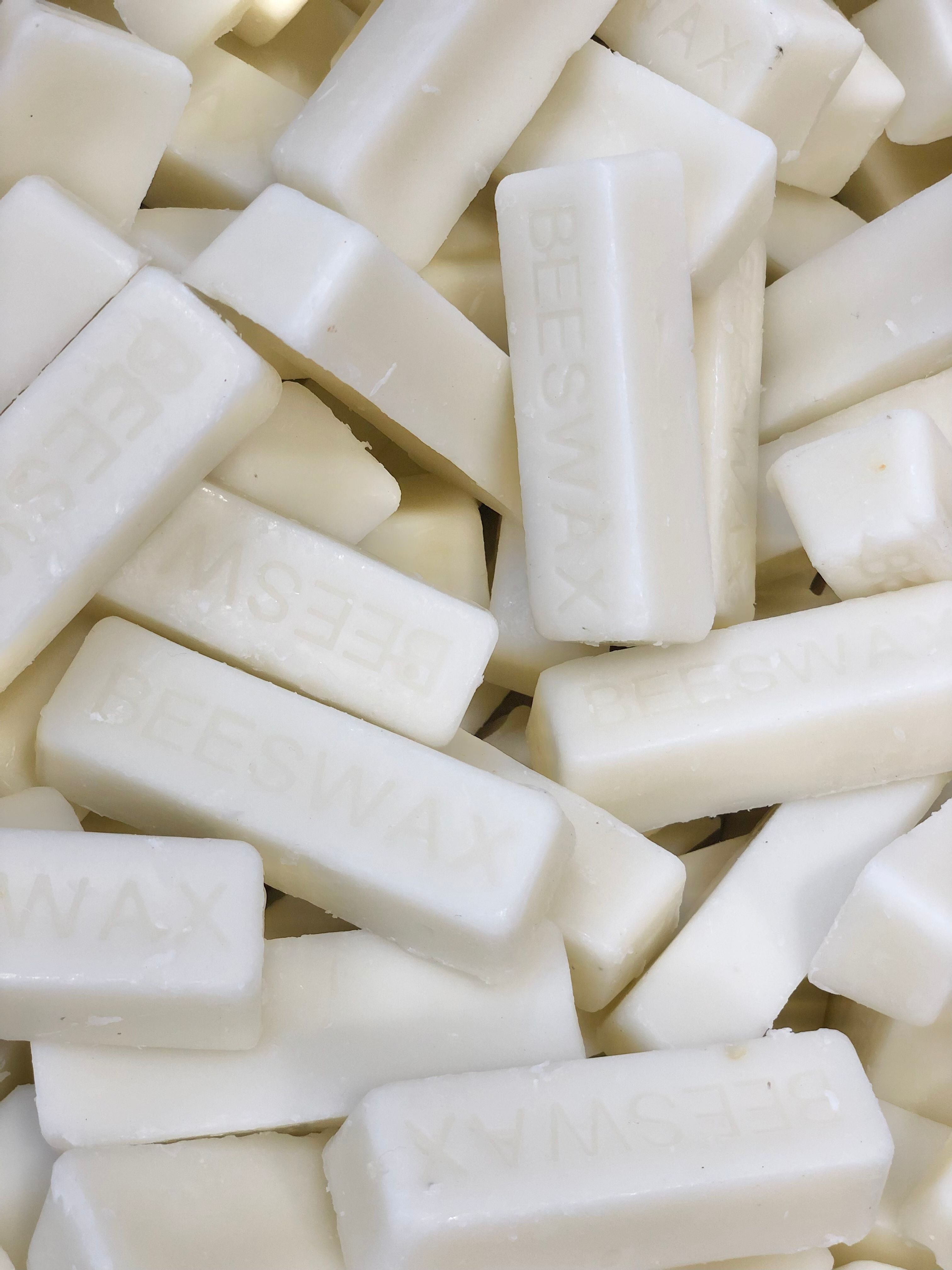 White Beeswax Bars - Naturally Fragrant Beeswax (Technical Grade)
