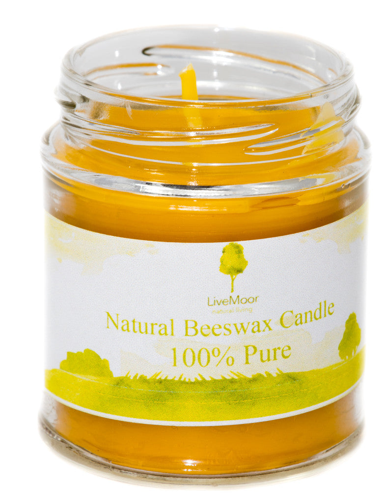 Beeswax Candle 100% Pure & Natural  - Various Sizes