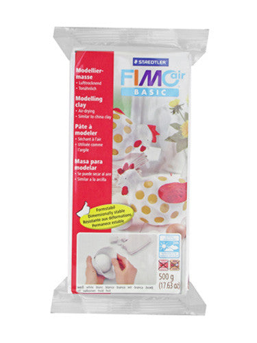 Fimo Air Drying Clay - White - 500g