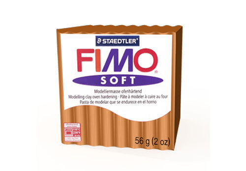 Fimo Soft Cognac - Standard Block - 57g