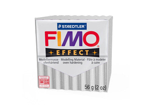 Fimo Effect Glitter - White - 57g