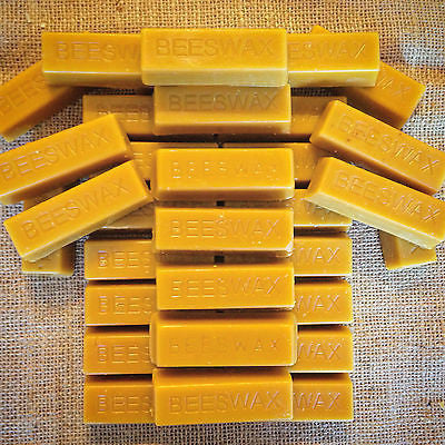 Чист пчелен восък - 32 x 1oz блокчета (2lbs)