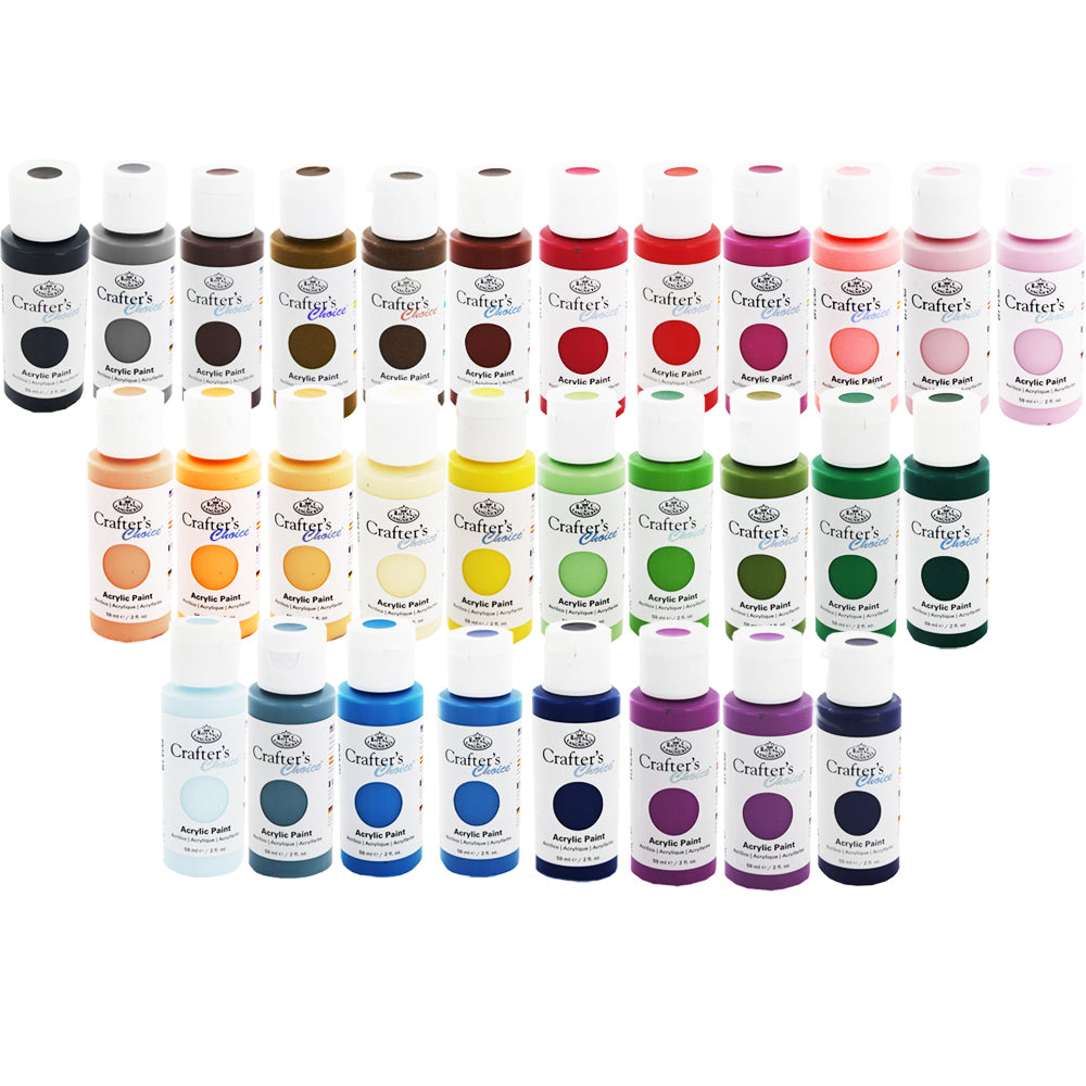 Crafters Choice Acrylic Paint by Royal & Langnickel - Various Colours - 59ml