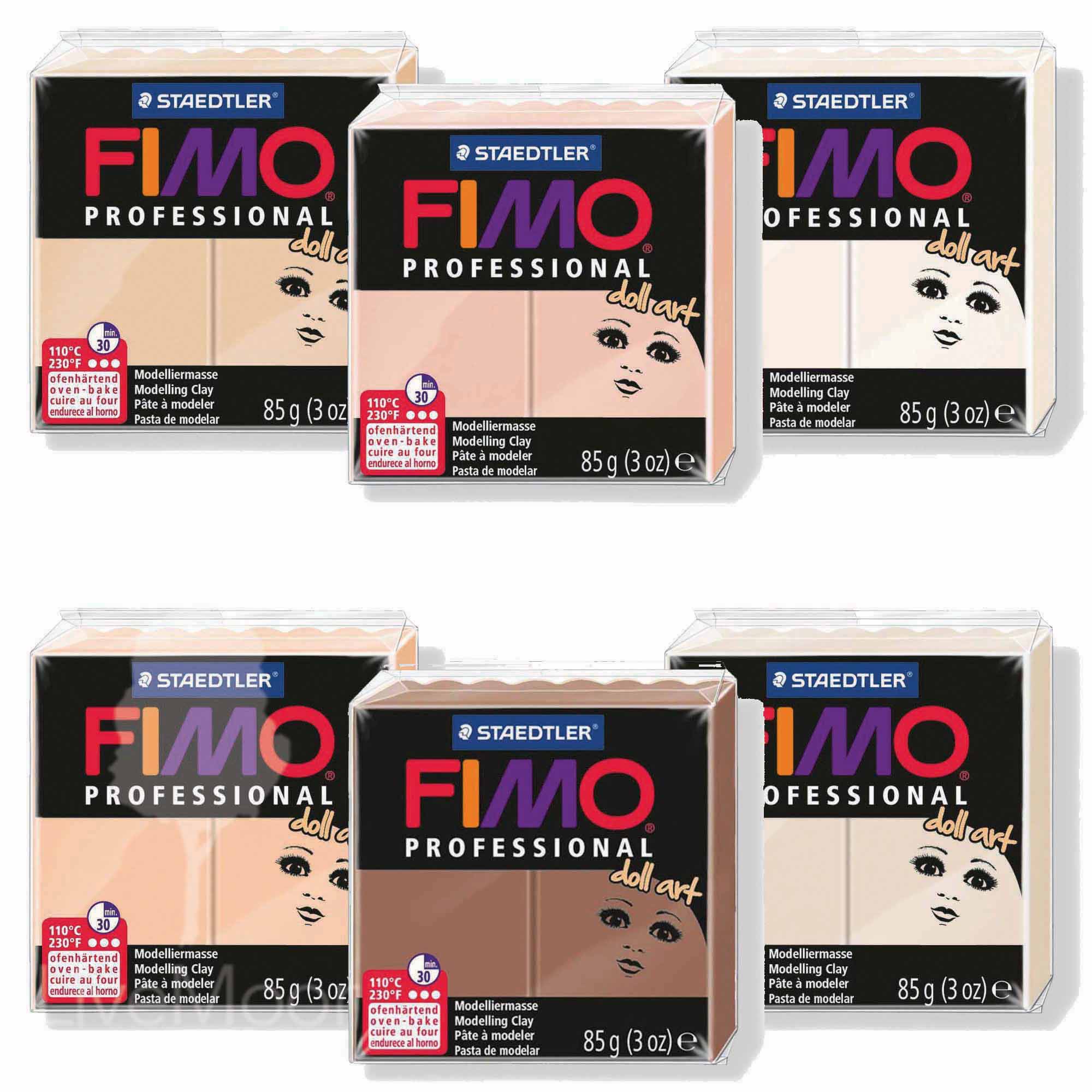 Fimo Professional Doll Art - 85g Packs - Various Colours