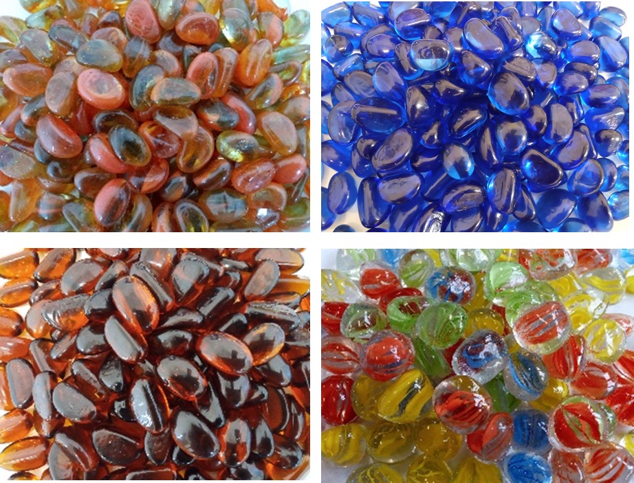 Glass Pebbles / Stones
