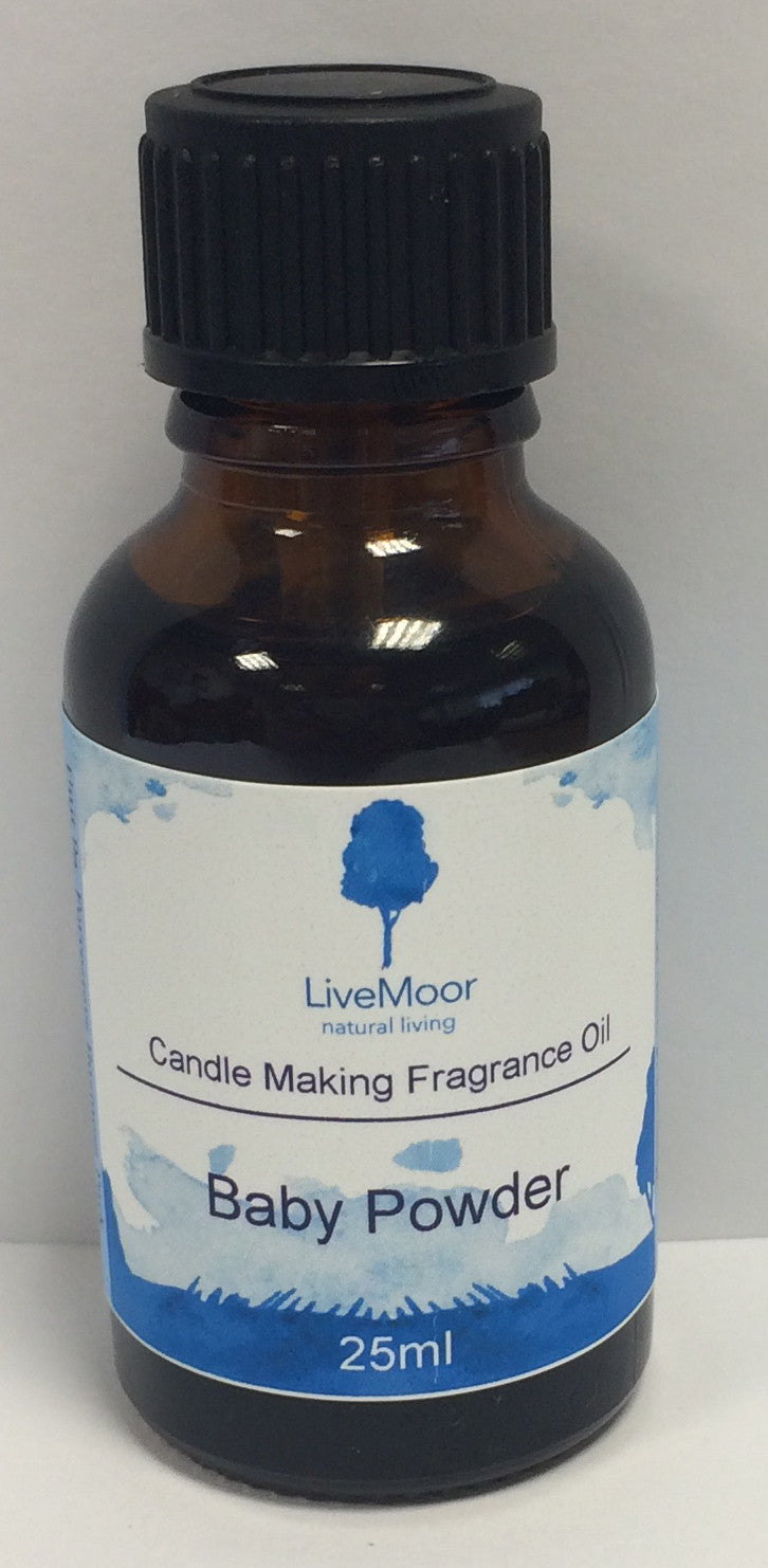 LiveMoor Fragrance Oil - Baby Powder - 25ml