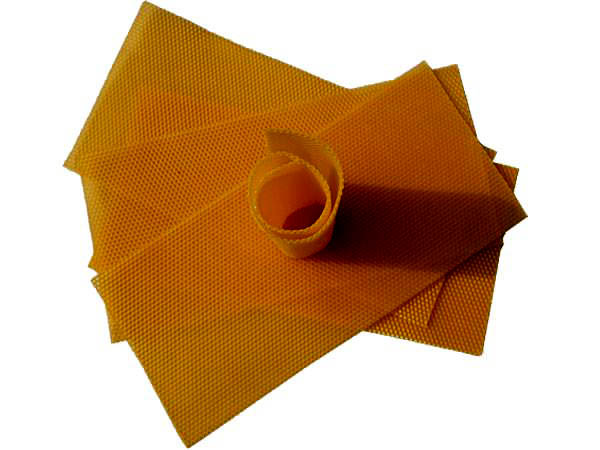Beeswax Foundation Sheets (Shallow & Unwired) - Various Colours / Sizes