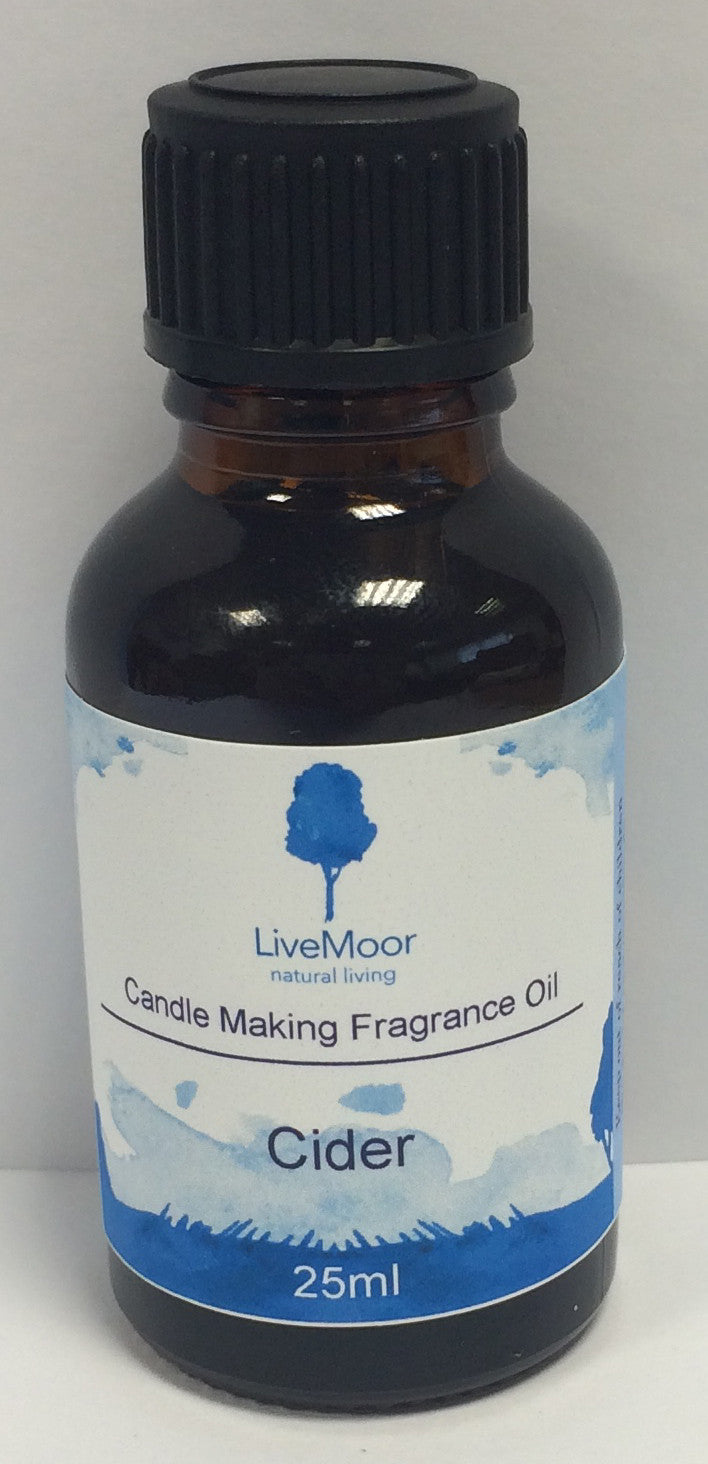 LiveMoor Fragrance Oil - Cider - 25ml