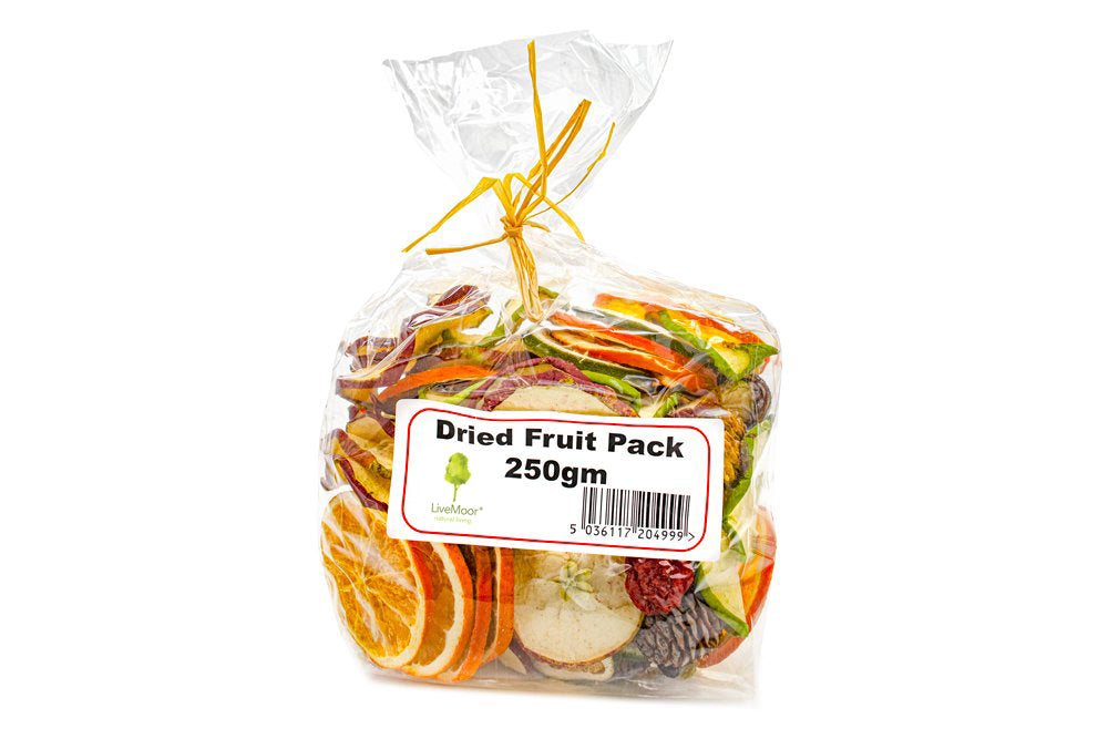 Dried Fruit Pack - Perfect for Christmas Decoration / Display - 250g Pack