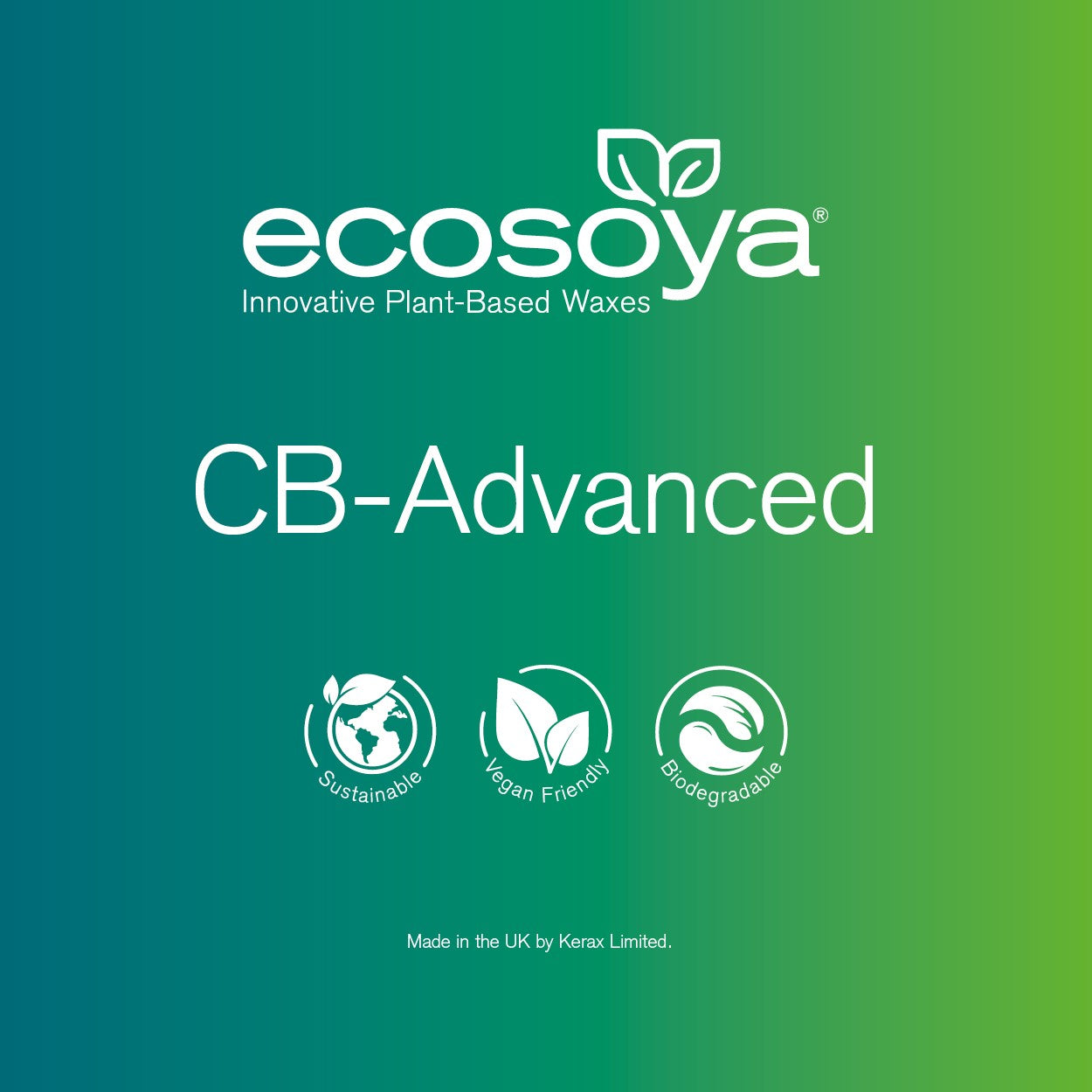 EcoSoya CB-Advanced - Soy Wax Pellets / Flakes - Various Sizes