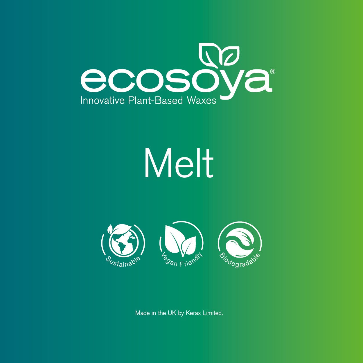 EcoSoya Melt - Soy Wax Pellets / Flakes - Various Sizes