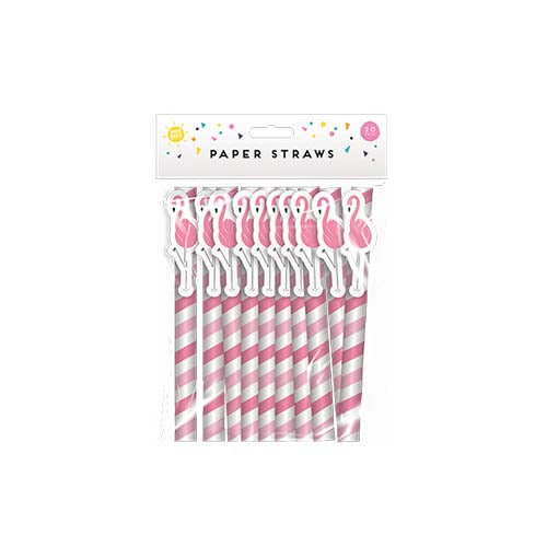 Summer Paper Straws - 20pk