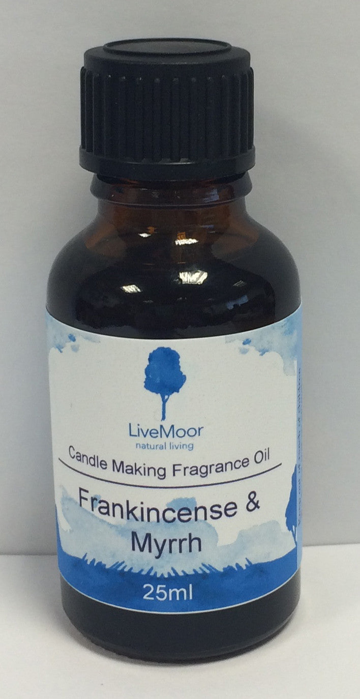 LiveMoor Fragrance Oil - Frankincense & Myrrh - 25ml