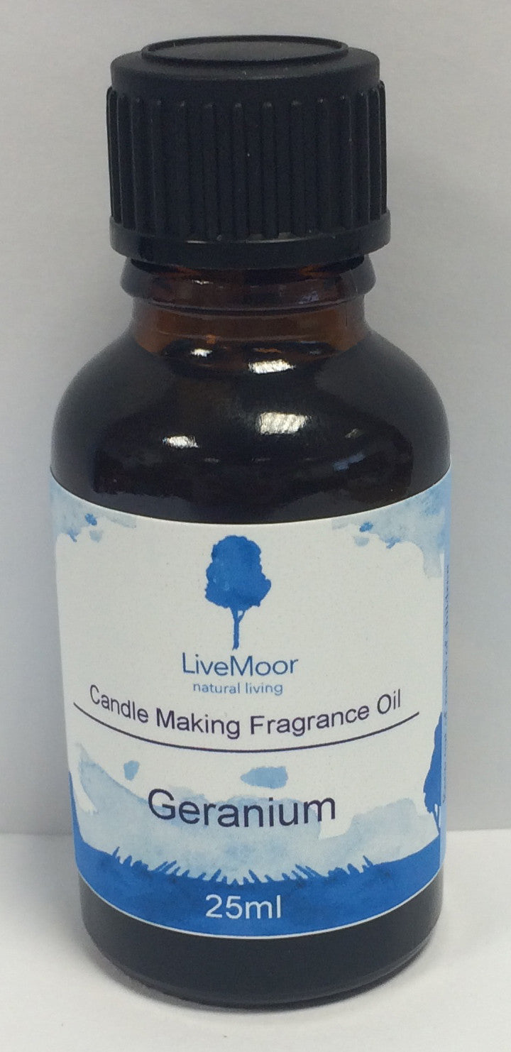 LiveMoor Fragrance Oil - Geranium - 25ml