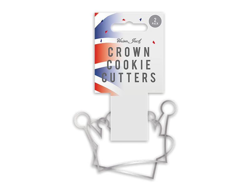 Crown Cookie Cutters - 2pk