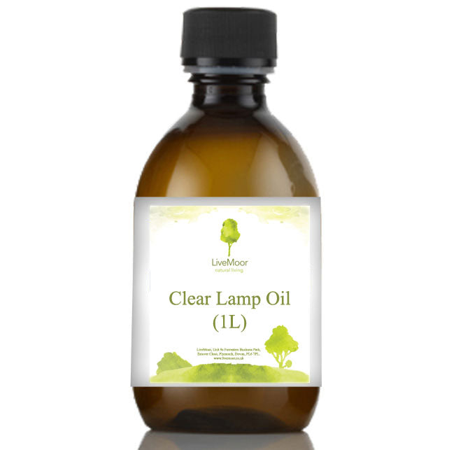LiveMoor Clear Lamp Oil - 1L