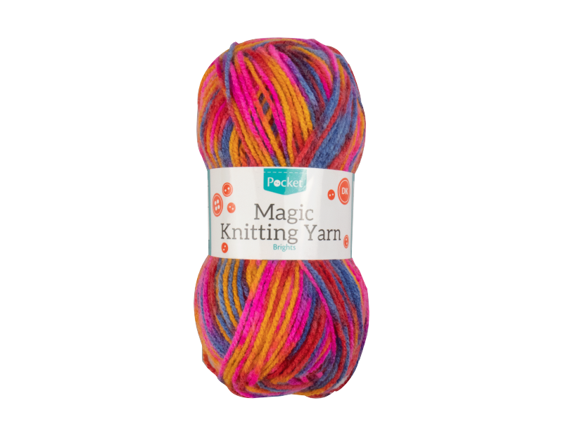 Magic / Sparkle Acrylic Knitting Yarn - 50g Balls