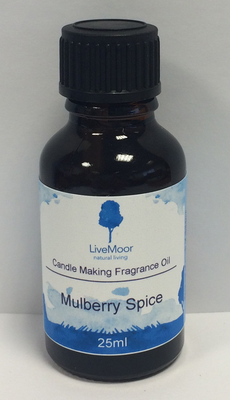 LiveMoor Fragrance Oil - Mulberry Spice - 25ml