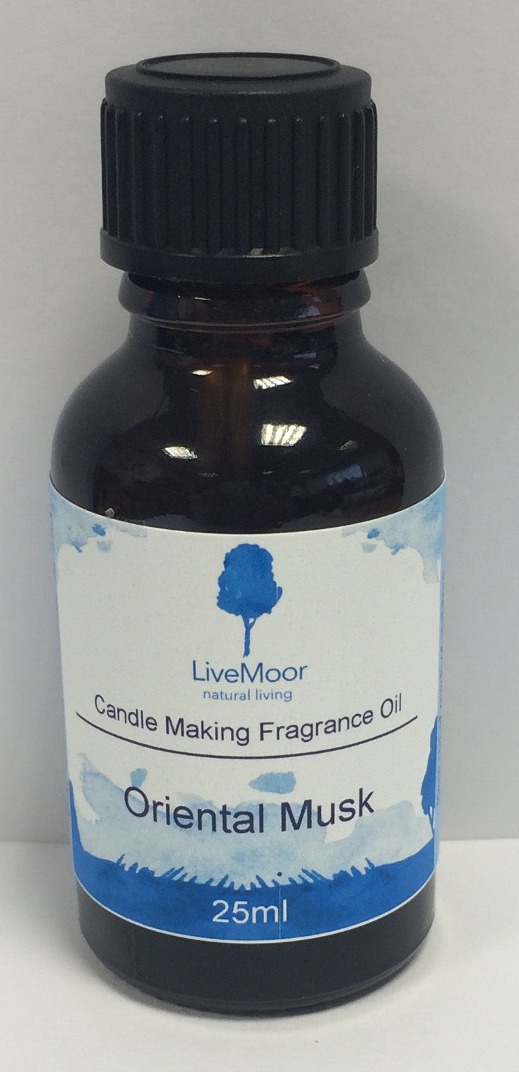 LiveMoor Fragrance Oil - Oriental Musk - 25ml
