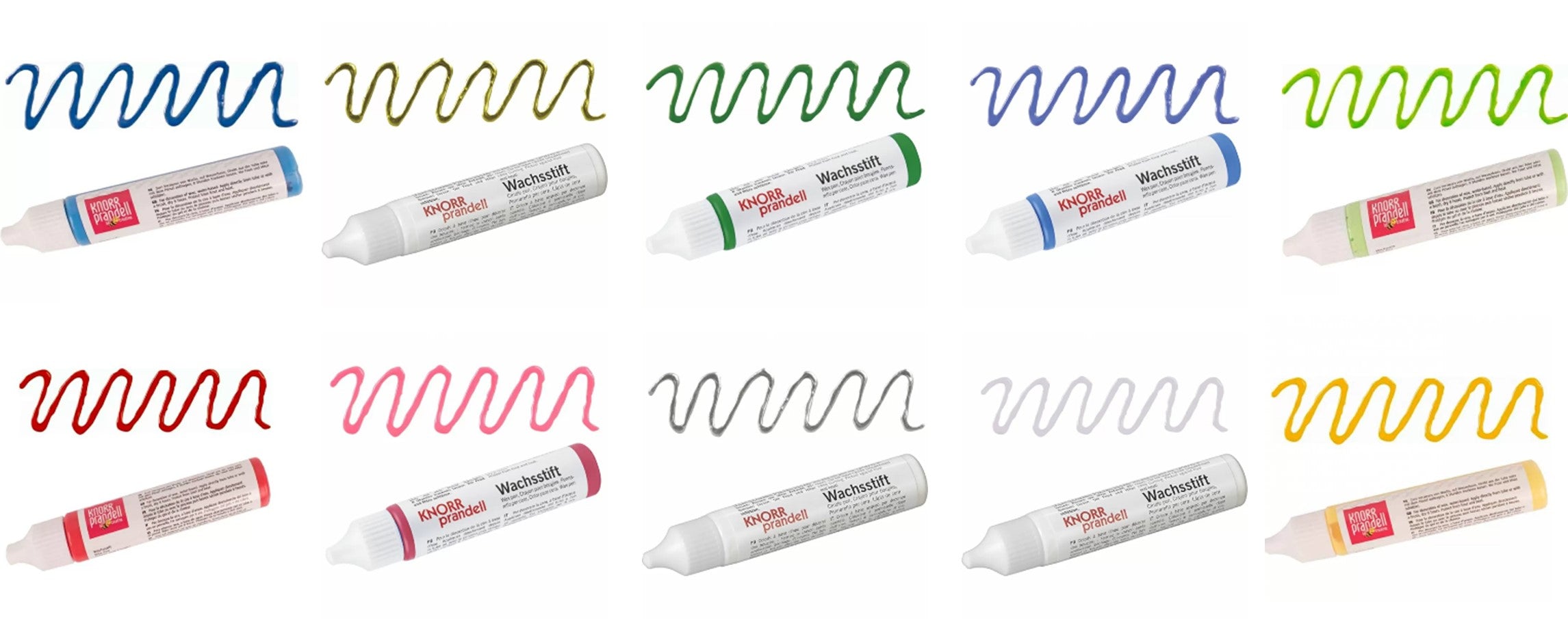 Knorr Prandell - Wax Pens for Candles - Various Colours - 29ml Bottles