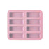 LiveMoor Silicone 8 Cavity Beeswax Bar Moulds - 2 Colours