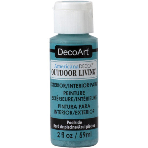 DecoArt Outdoor Living Eggshell Finish 2oz/59ml - Various Colours