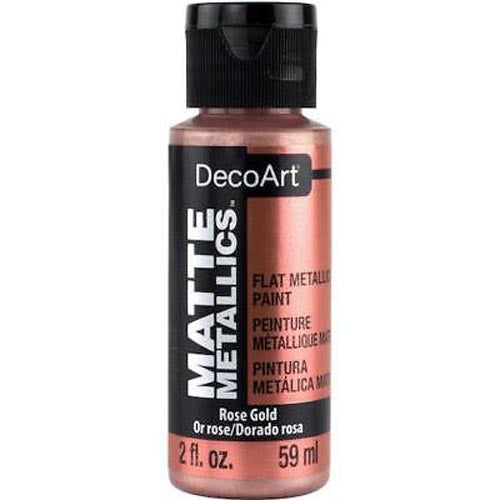 DecoArt Americana Acrylic Matte Metallics Paint 2oz (59ml) - Various Colours